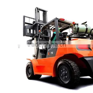 China Supplier 7ton LP Gas Engine Forklift Trucks for Sale thumbnail-4