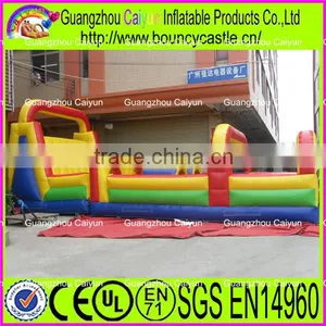 10m Long Inflatable Obstacle Course Slide For Kids And Adults thumbnail-1
