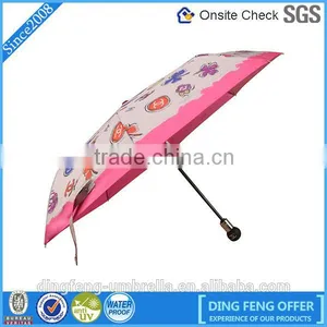 Beautiful Windproof Durable Promotional Gift Umbrella for Lady thumbnail-1