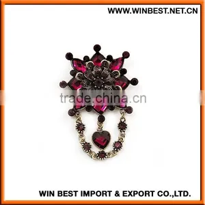 China Wholesale Bowknot Brooch, Brooches in Bulk,rhinestone Brooches thumbnail-1