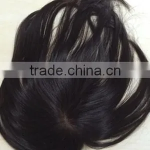 China Hot Selling New Products 8" PU Tape Around Full Lace Clouse for Women thumbnail-2