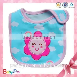 2015 High Quality Colorful Comfortable Baby Cotton Bib thumbnail-5