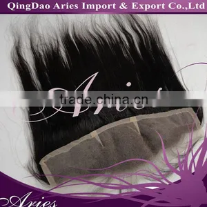 5A European Virgin Human Hair Lace Frontal Closure Straight Hair thumbnail-1