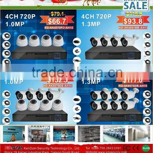 Kendom 960H 4 / 8ch AHD DVR 1080p for Security Camera System Hybrid DVR 2ch AHD+2ch IP/Analog IP 4ch 960P Realtime Quality Choice thumbnail-3