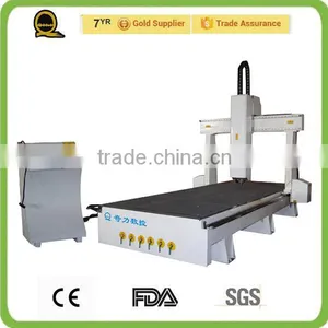 QL-1212 High-feed(1m) Plastic PVC Foam Board Cutting CNC Router With Vacuum Bed Machine thumbnail-4