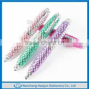 New Arrival New Design High Quality Metal Crystal Ball Pen thumbnail-1