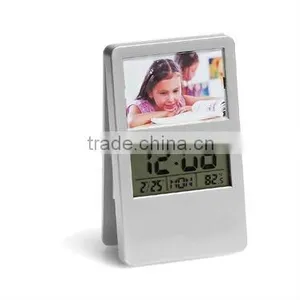 CLIP DESKTOP CLOCK WITH PHOTO FRAME FOR PROMOTION GIFT (S3337A) thumbnail-1