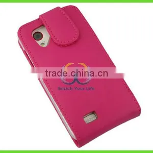 Romantic Pink Leather Skins for Cell Phones Case for Htc thumbnail-1