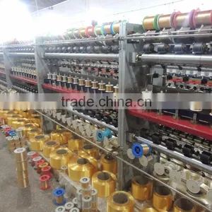 Dongyang Yiwu Cheap Embroidery Thread Wholesale,metallic Yarn Micro Slittig Twist With 150D Polyester Yarn thumbnail-4