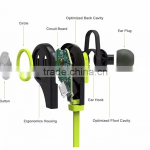 New in 2016 Quality Wireless Stereo Bluetooth Headphones With Sports Headsets Qy8/Q9 Shenzhen China thumbnail-1