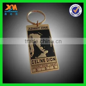 Popular Fashion Factory Outlet Tags Metal Key Chain thumbnail-1