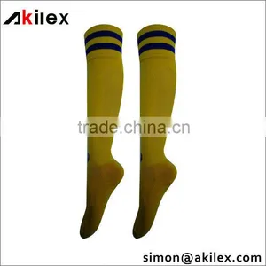 2016 Fashion Stripe Unisex Sockings Football Socks Long Soccer High Knee Sports Colorful Cotton Socks thumbnail-1
