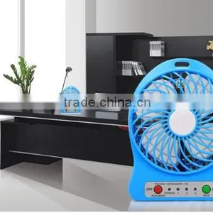Home Appliances Portable Handheld Usb Rechargeable Battery Charger Table Mini Fan thumbnail-1