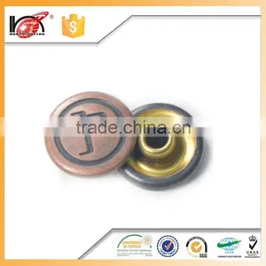 China Button Factory Fasteners for Clothes Rhinestone Button for Denim Cloth thumbnail-2