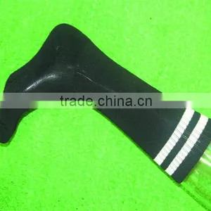Wholesale Price Soccer Socks,Blank Black Striped Football Socks thumbnail-2