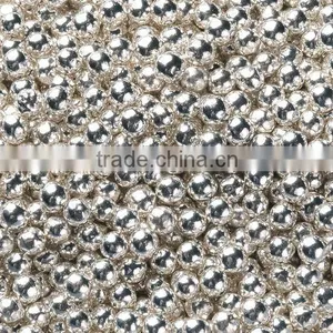 Edible Silver Sugar Pearls{ Sil-1) thumbnail-1