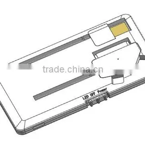 Credit Card Power Bank, Card Emergency Battery Charger thumbnail-1