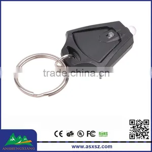 Hot Selling 20000mcd White Light Mini Custom Keychain LED Light Maker thumbnail-1