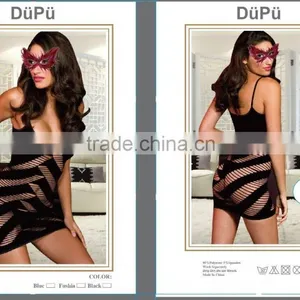Temptlife Brand Hot Spider's Net Babydoll Dress Sexy Lace Lingerie Underwear Open Crotch BODYSTOCKIN Sexy Bodystocking Wholesale thumbnail-3