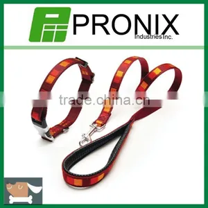 Jacquard Nylon Dog Leash thumbnail-1