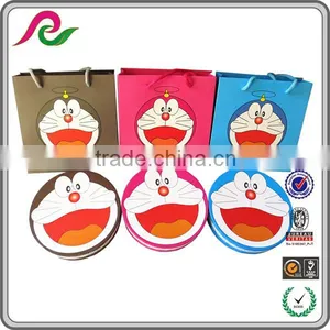 Round Cardboard Gift Box With Doraemon Printing for Chocolate Packing thumbnail-1