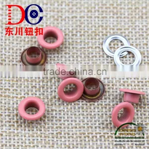 Colored Color and Nickel-Free Feature Brass Metal Shoe Eyelets thumbnail-4