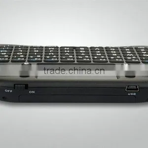 i8 Wireless Keyboard Mouse Pad For Android PC Fashionable White Fly Mouse Keyboard thumbnail-5