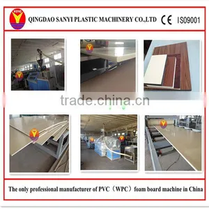 WPC PVC High Density Foam Board Making Machine thumbnail-1