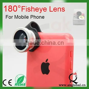 Magnet Lens 180 Degree Fisheye Lens for Iphone 4 4s thumbnail-1
