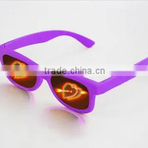 2016 Newest Most Hot Selling Custom Logo Plastic Diffraction Glasses With Multiple Colors thumbnail-6