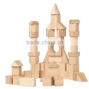 Wooden Castle Toy Blocks thumbnail-1