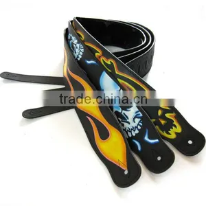 High Quality Security Leather Guitar Strap GP-08 thumbnail-5