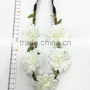 Pretty Fabric Flower Bando Headwrap for Ladies thumbnail-5