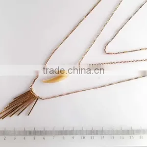 Fashion Multilayer Chain Pendant Necklace thumbnail-5
