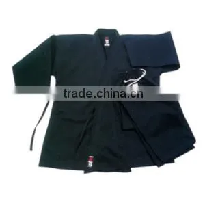 Black Karate Outfit Gi Karate Sparring Gear Karate Uniforms Martial Arts Clothing thumbnail-1