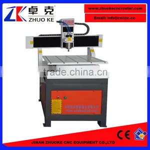 Small PCB CNC Router 6060 Milling Drilling Engraving Machine NCStuido Control 1.5Kw Spindle 600*600mm ZK-6060 thumbnail-1