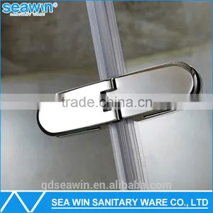 Hot Sales Stainless Steel Hardware Free Standing Frameless Shower Enclosure for Bathroom thumbnail-2