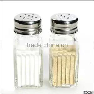 Glass Spice Jar With Metal Hole Lid thumbnail-1