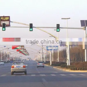 High Power Solar Led Traffic Light, Yellow Solar Led Light thumbnail-1