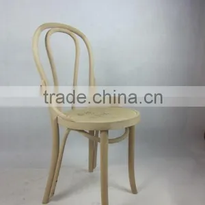 Real Wood Chair Double Round-backed Armchair Solid Wood Bending Chair Import ju Wood Chair thumbnail-3