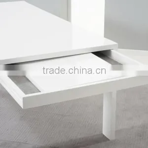 DT-4044 Extending MDF With High Gloss Dining Table thumbnail-4