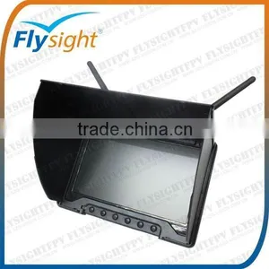 C883 Flysight 7" FPV LCD Monitor Black Pearl RC801 No Blue Screen for Aerial Photography Application thumbnail-5