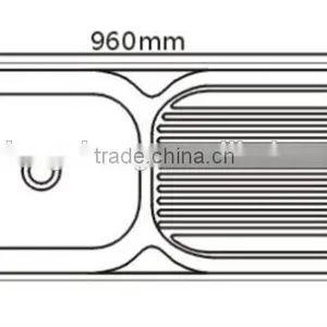 Topmount 304 Single Bowl Sink With Small Size / Stainless Steel Sink Bowl Kitchen thumbnail-2