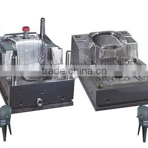 Plastic Chair Mould With Different Seat Back Design, Customed Design New Modle Plastic Chair Mould thumbnail-2