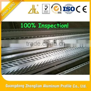 Wow!! CNC Hole Punching Aluminium Profile Extrusion for Stocking Shelves, Storage Rack in Australia / Aluminium Oval Tube Canada thumbnail-1