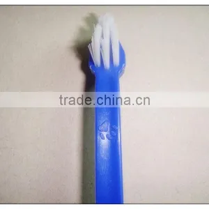 Plastic Pet Toothbrush, Double Ended Pet Toothbrush thumbnail-4