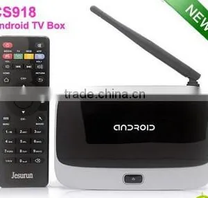 CS918 RK3188 Quad Core Google Android TV Box Wireless Bluetooth USB RJ45 RK3188 tv Box Android Quad Core thumbnail-1