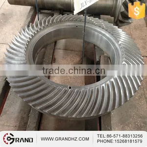 Customized Large Steel Forged Spiral Bevel Gear thumbnail-5