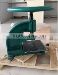 HS-5010 High Quality Manual Sample Cutting Machine With Dumb Bell Die Cutter and Angle Cutter thumbnail-1