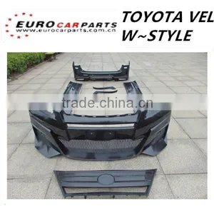 Hot New Arrival Body Kit Fit for Toyota VEL~ W-style thumbnail-1